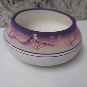 New West Southwestern Pottery Hand Painted Decotative Round Bowl Vsse